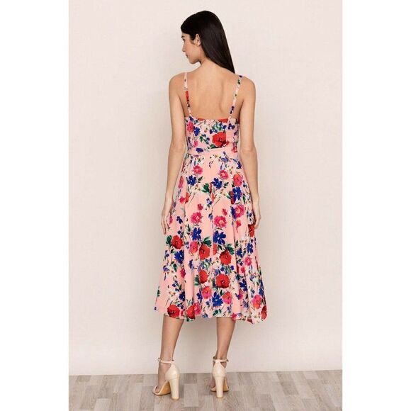 NWT ANTHROPOLOGIE YUMI KIM PRETTY WOMAN MIDI DRESS - Picture 3 of 5